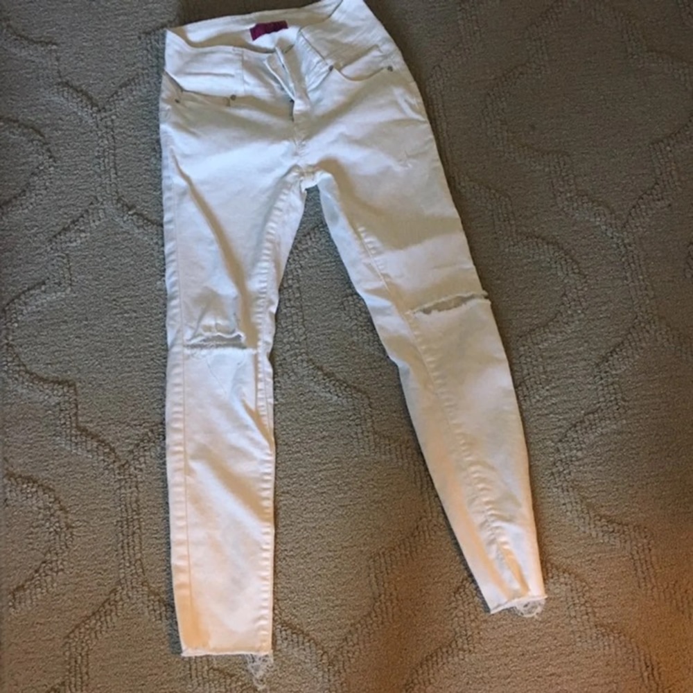 White jeans